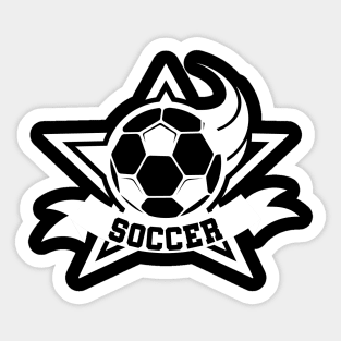 Soccer Star Sticker